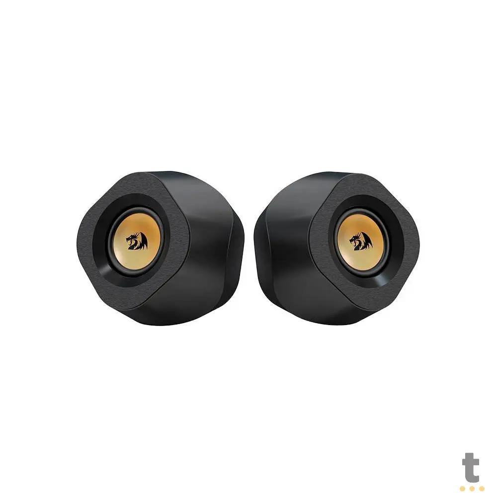 Caixa De Som Gamer Redragon Kaidas 2.0 2x 3W RGB USB P2 - GS590 Truedata